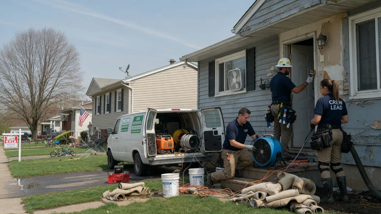 Flood Cleanup in Lindenhurst, NY near me
